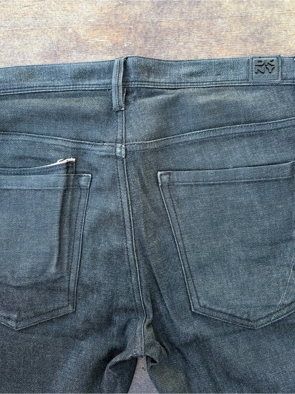 DKNY Men's Slim-Straight Jeans in Black